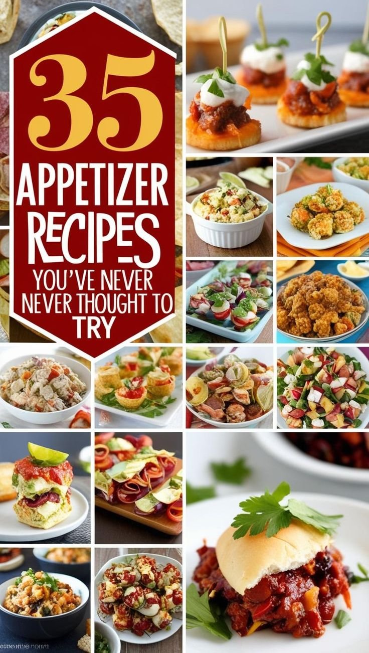 30 Dazzling Party Appetizers That Steal the Spotlight Instantly