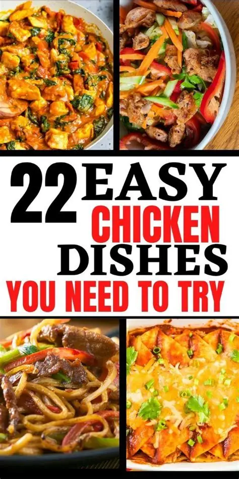 Your Easy Chicken Dishes That Feel Like Magic
