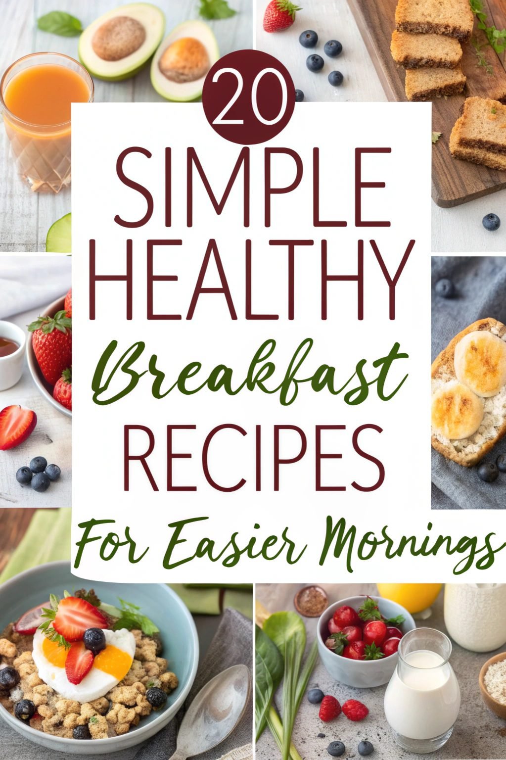 Easy Breakfast Recipes for Sweet and Healthy Mornings