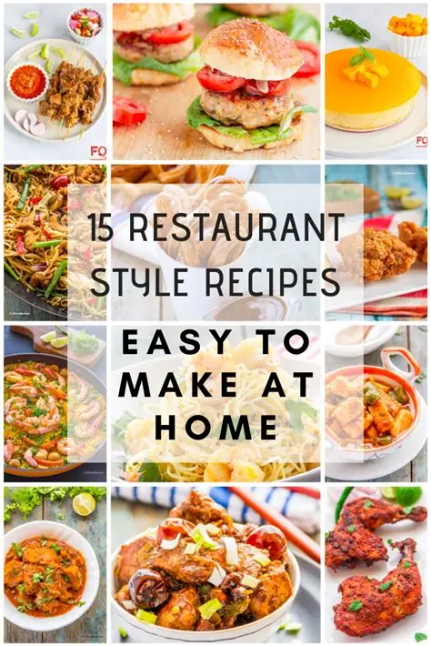 How to Make Restaurant-Style Party Food Recipes