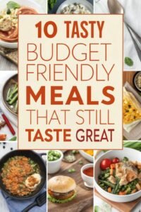 How to Make Budget-Friendly Meals That Taste Great