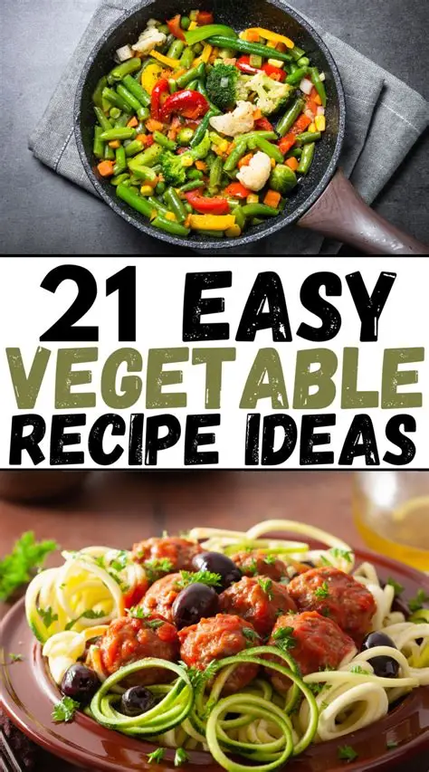 How to Explore Easy Vegetable Recipes at Home