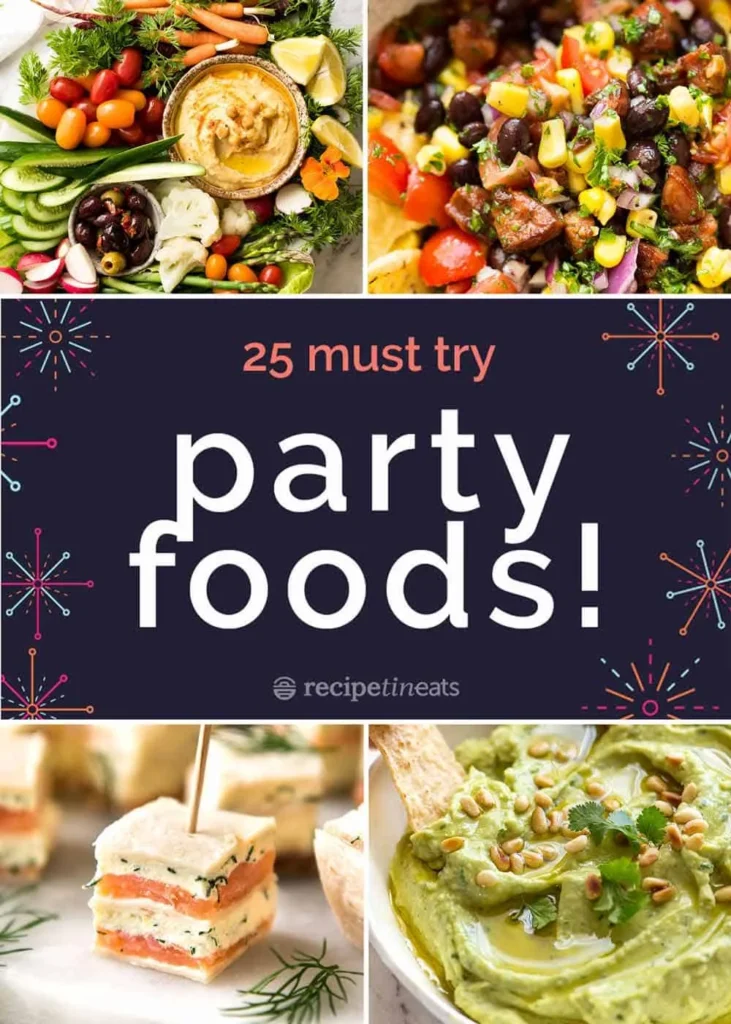 How to Enjoy Party Food Recipes Today