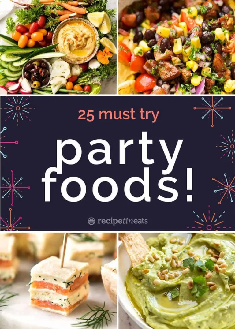 How to Enjoy Party Food Recipes Today