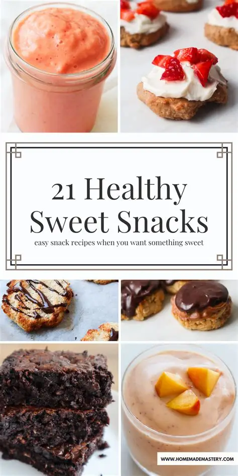 How to Make Healthy Sweet Treats for Everyday Cravings